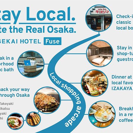 Sekai Hotel Deep Osaka Experience Yao Exterior photo